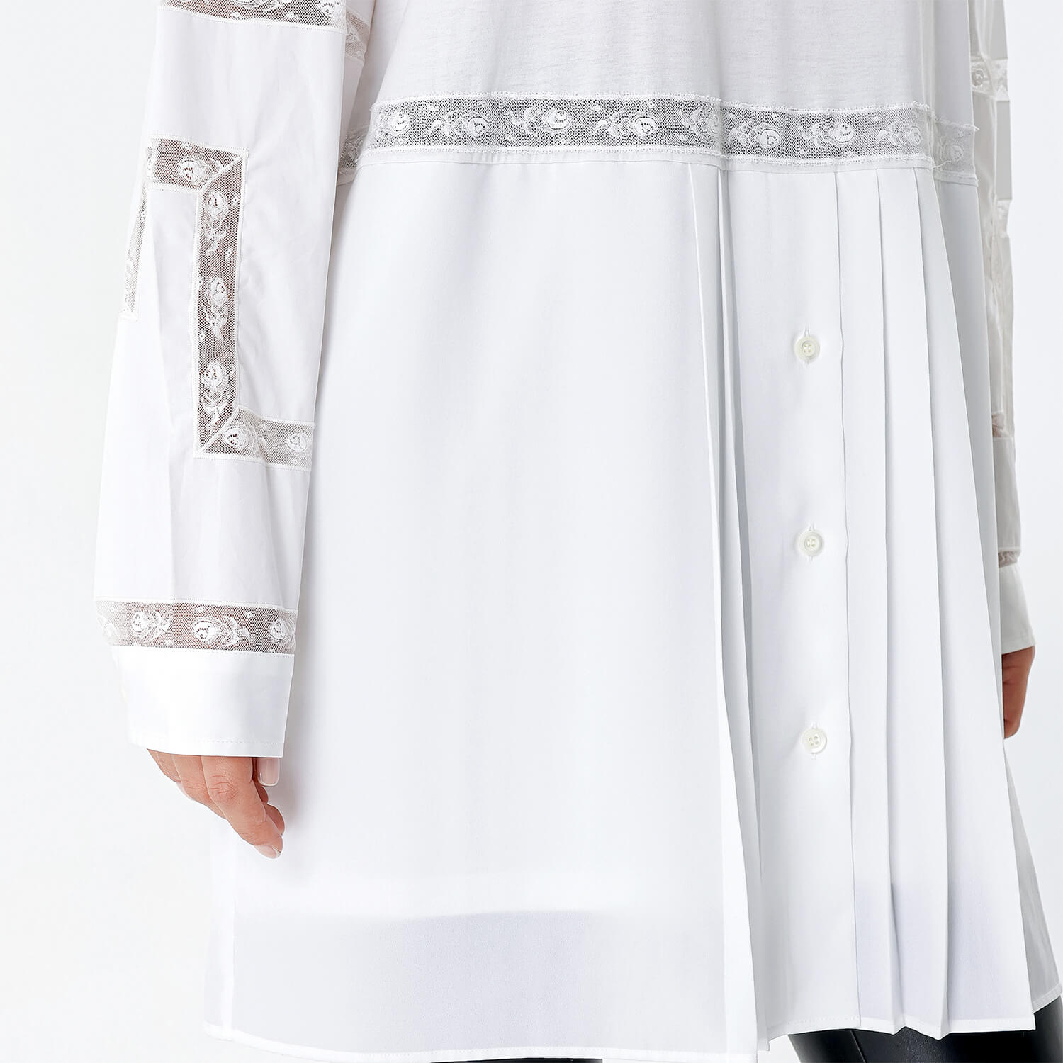 Prada - White Long Shirt & Dress